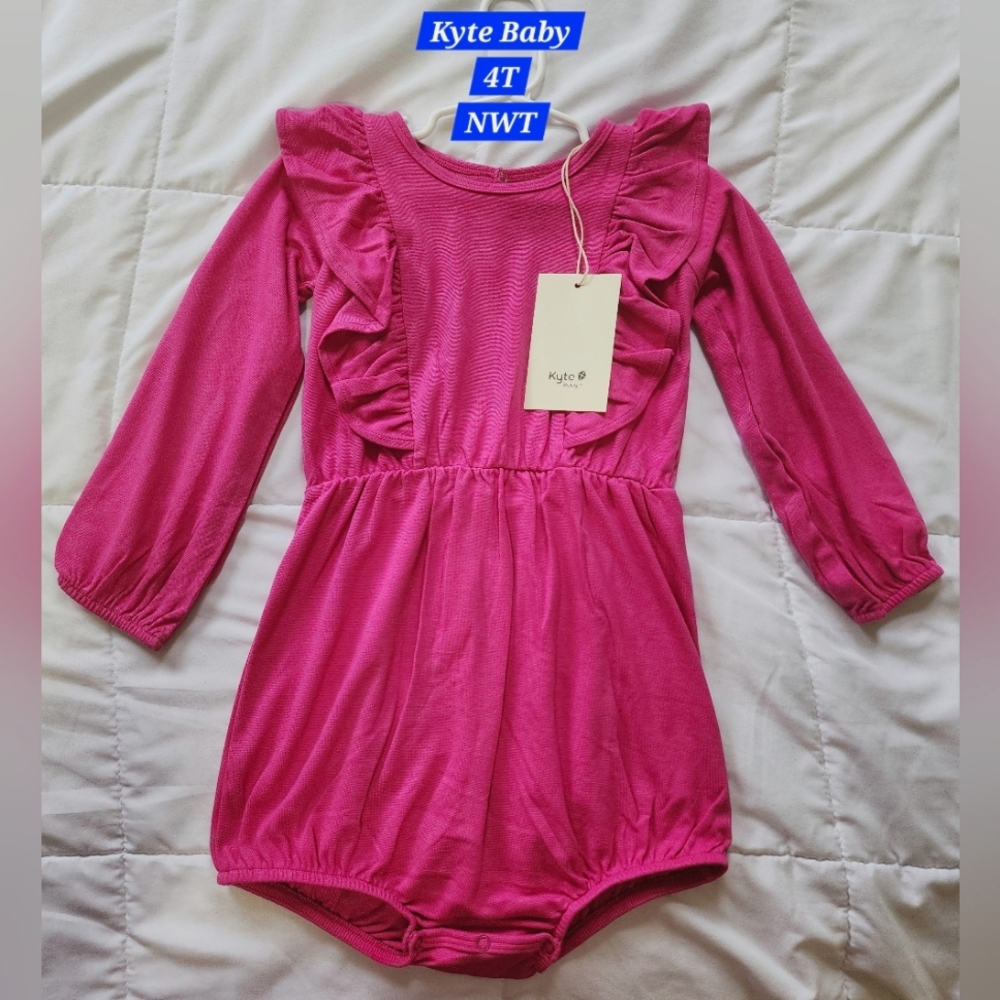 Kyte BABY Bamboo Long Sleeve Bubble Romper